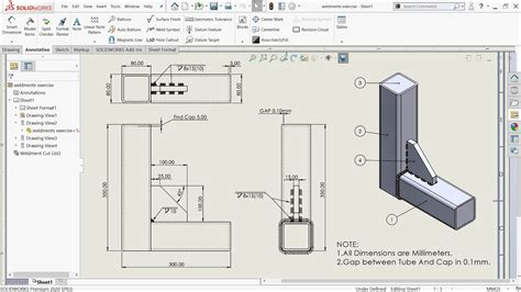 solidworks fea weld non sheet metal|solidworks welding.